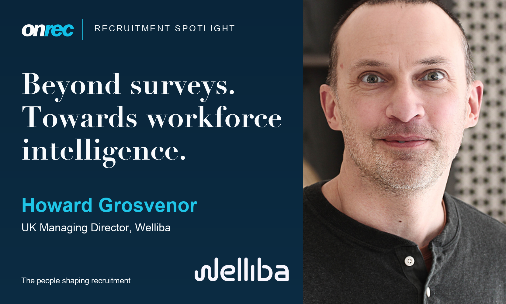 Recruitment Spotlight: Howard Grosvenor, UK Managing Director, Welliba