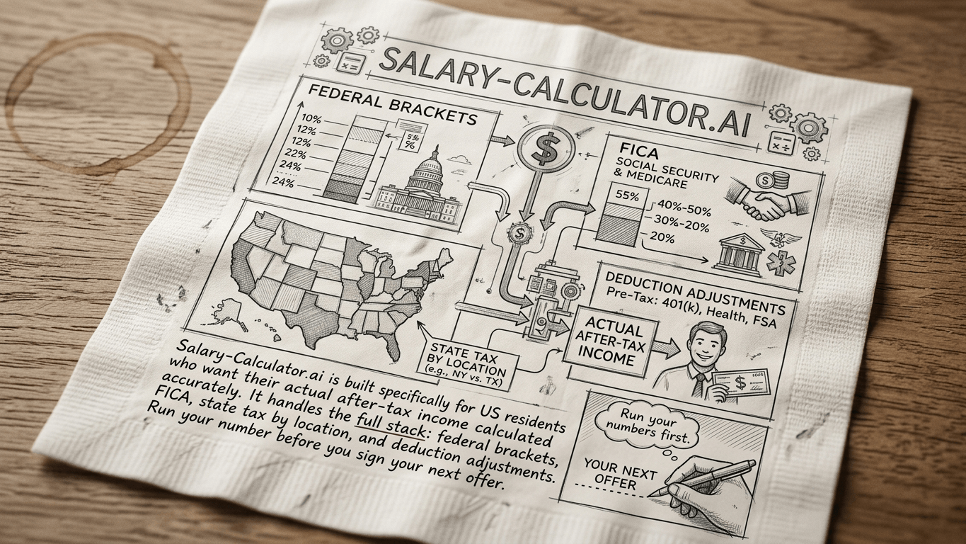 A Step-by-Step Guide to Calculate Net Salary After US Tax