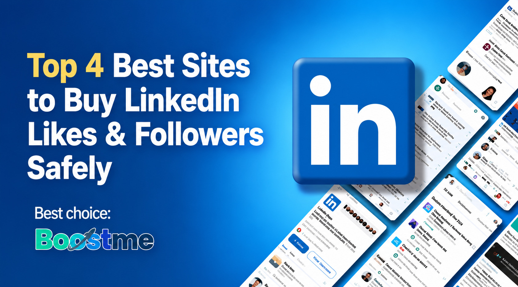 Top 4 Best Sites to Buy LinkedIn Likes & Followers Safely (Best Platforms) Top 4 Best Sites to Buy LinkedIn Likes & Followers Safely (Best Platforms)