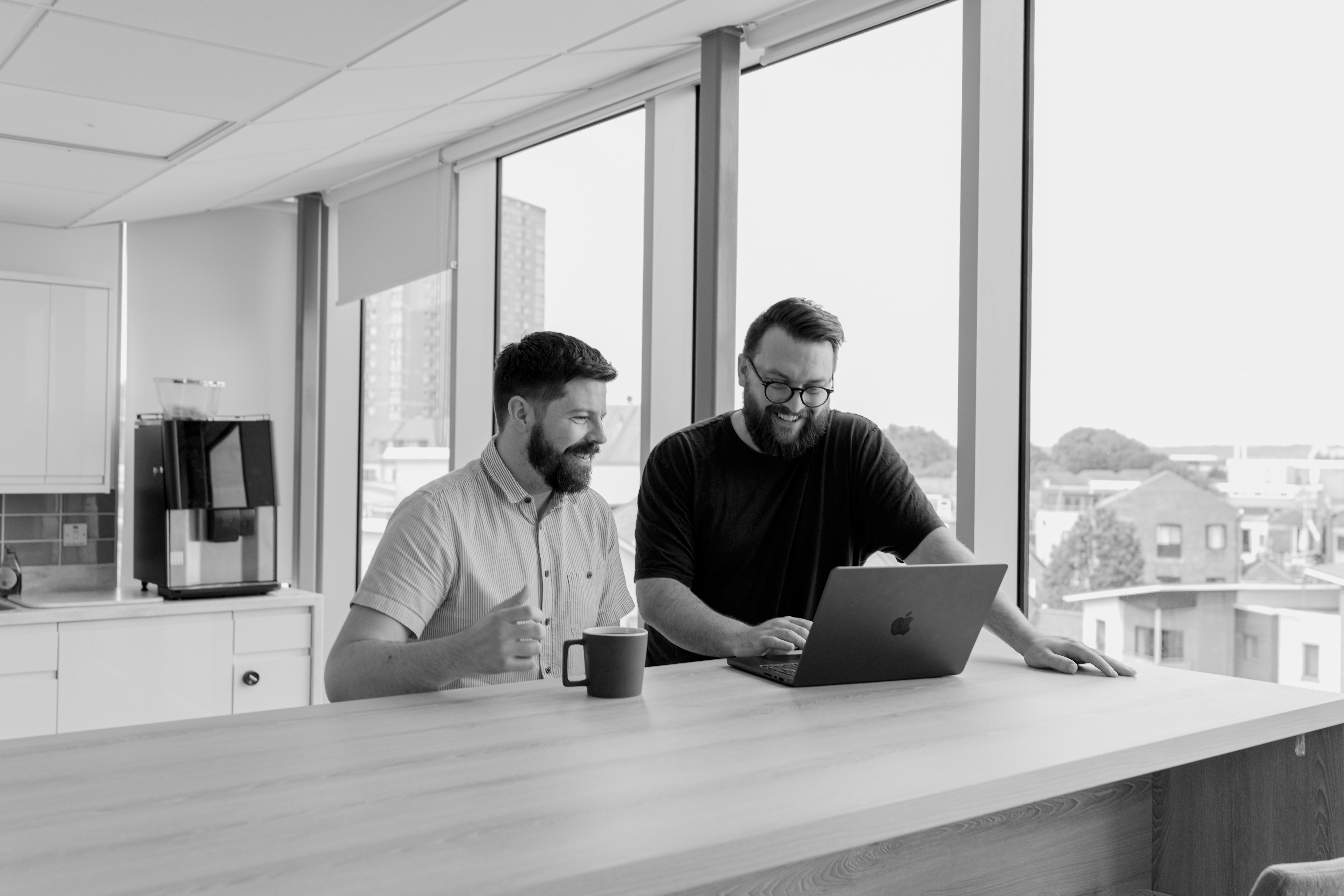 Giraffe Social team at work