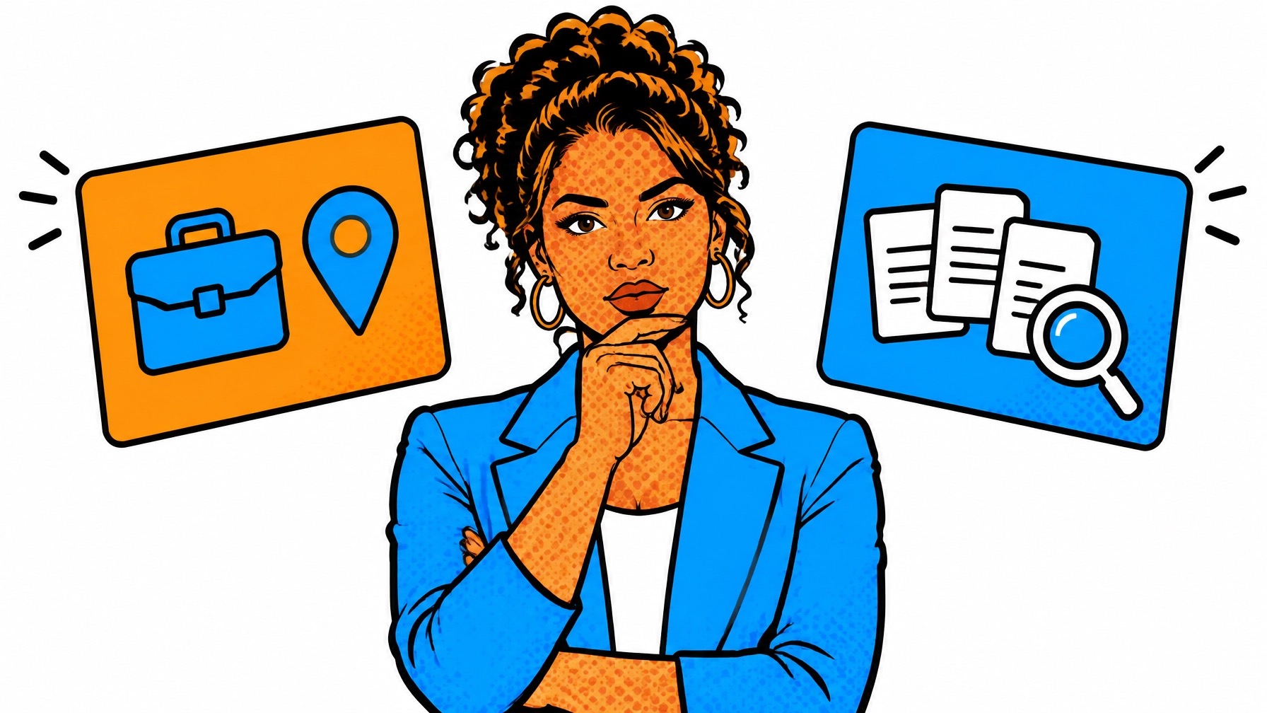 AEO advice for recruitment agencies Illustration of recruitment agency discovery through AI search