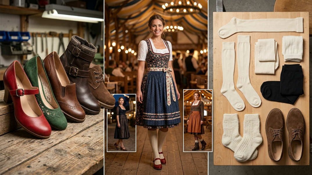 Dirndl Footwear: Exactly What Shoes to Wear, Register by Register Dirndl Footwear: Exactly What Shoes to Wear, Register by Register