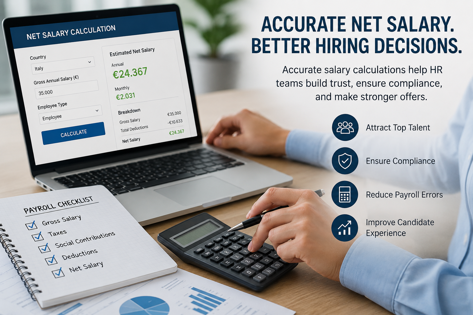 Payroll Accuracy in Global Hiring: Why Net Salary Clarity Improves Recruitment OutcomesPayroll Accuracy in Global Hiring: Why Net Salary Clarity Improves Recruitment Outcomes