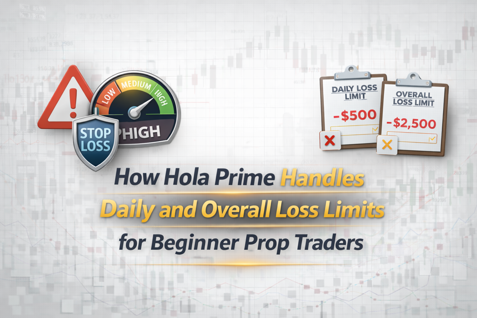 How Hola Prime Handles Daily and Overall Loss Limits for Beginner Prop Traders