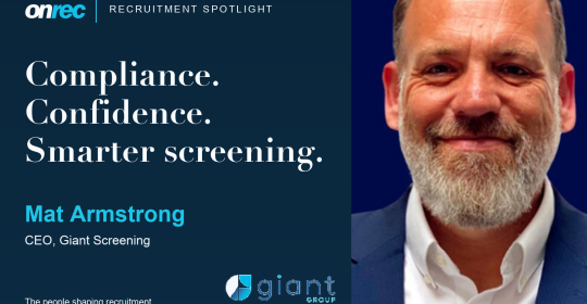 Recruitment Spotlight: Mat Armstrong, CEO, Giant Screening