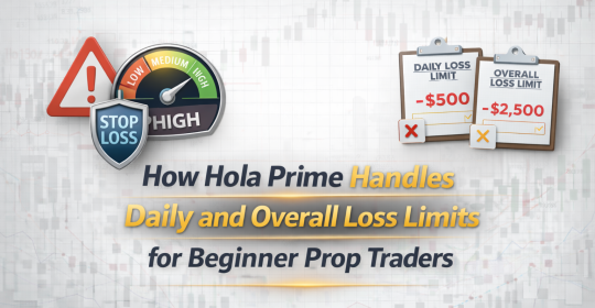 How Hola Prime Handles Daily and Overall Loss Limits for Beginner Prop Traders