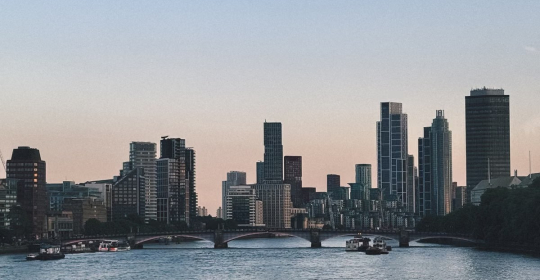 London skyline and the River Thames — photo by Jack Atkinson, Pexels